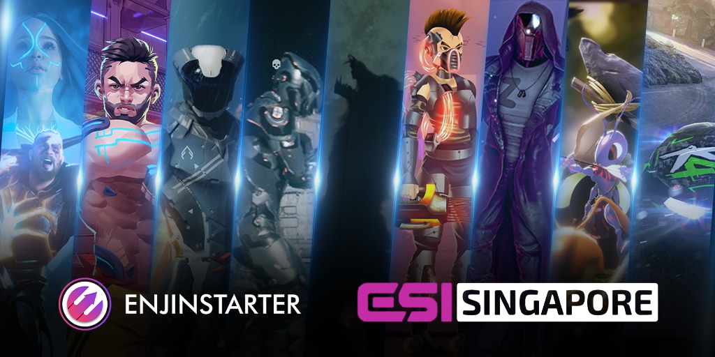 Enjinstarter's Latest Games Featured at ESI Singapore 2022