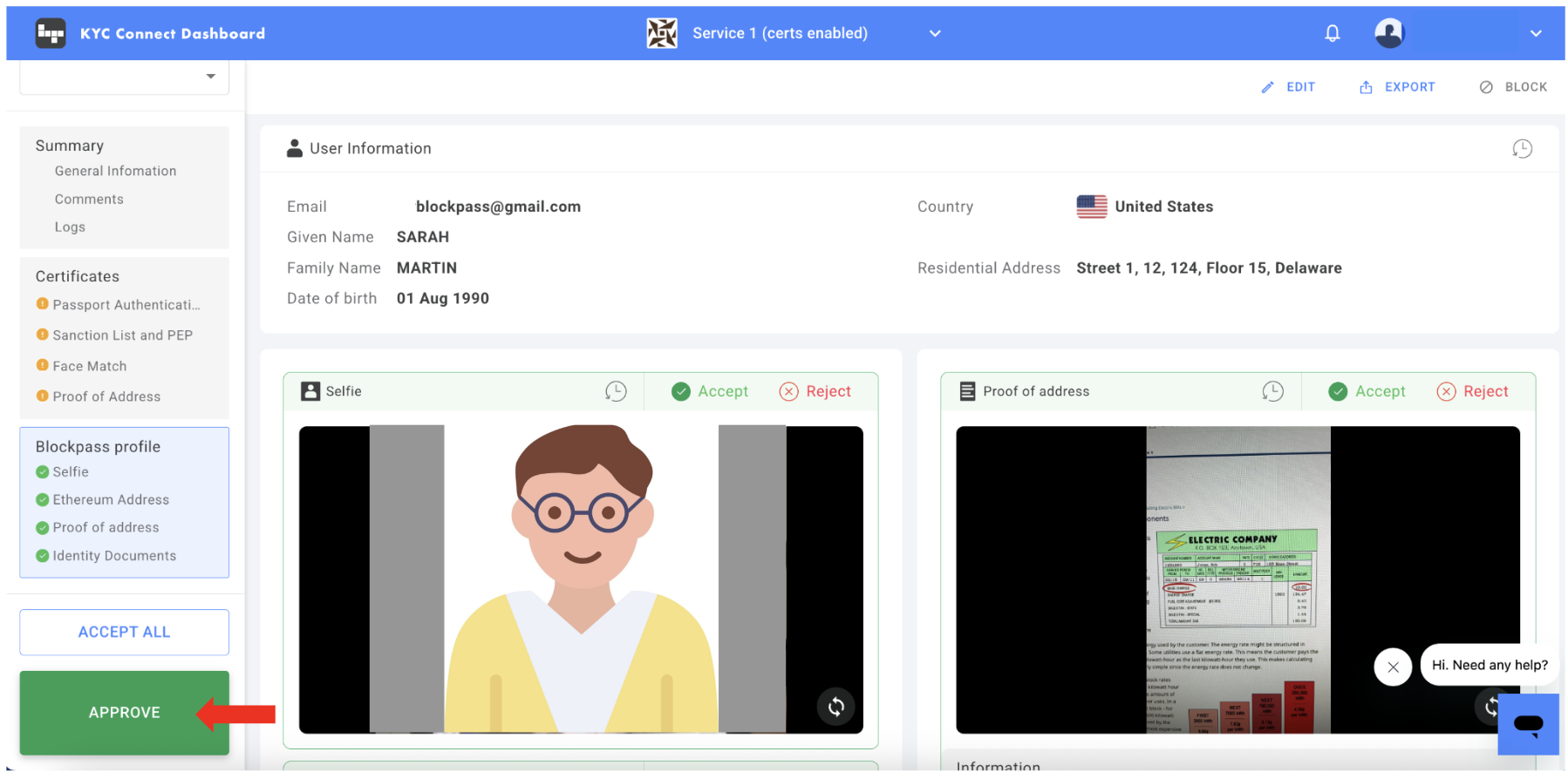 Streamlined KYC Workflow: Enhanced Control for 'Waiting for Review' Status